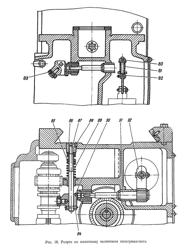 Механізм увімкнення електромагнита